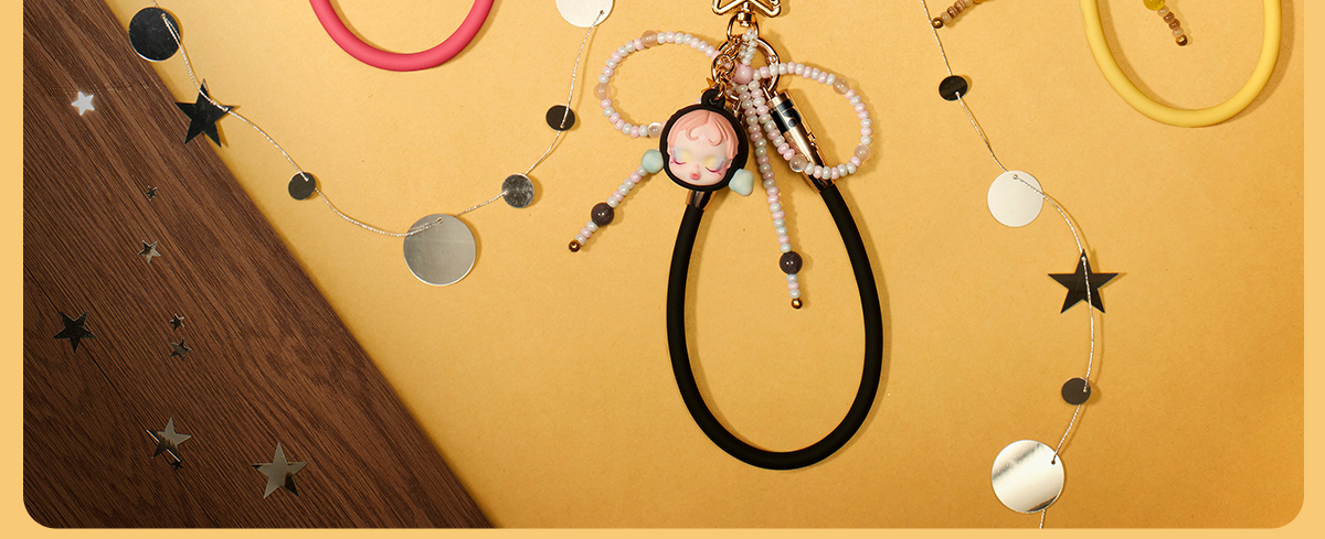 Let's celebrate POP MART 's 15th Anniversry Series-Cable Pendant
