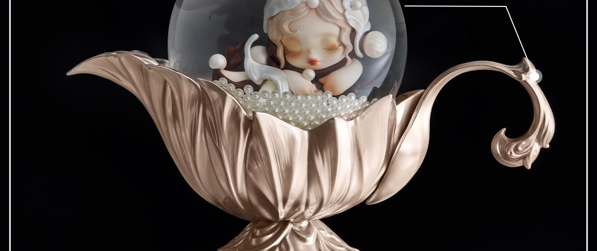 SKULLPANDA The Feast Begins Series Crystal Ball - POP MART (Hong