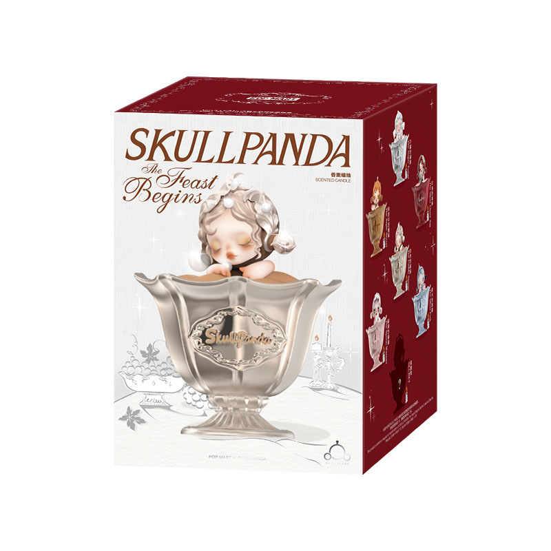 SKULLPANDA The Feast Begins Series Scented Candle - POP MART (Hong