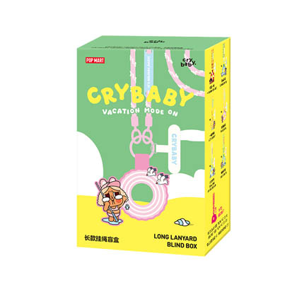 ⭕️即日⭕️新品CRYBABY LongLanyard Blind Box CRYBABY Vacation Mode On Series-Long Lanyard Blind Box - POP MART