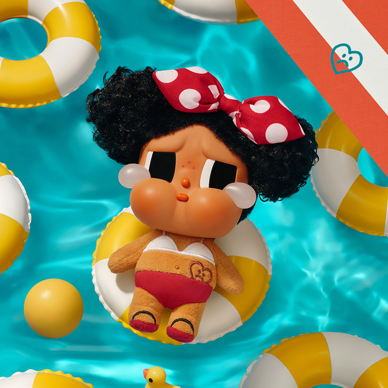CRYBABY Vacation Mode On Series-Vinyl Plush Pendant Blind Box