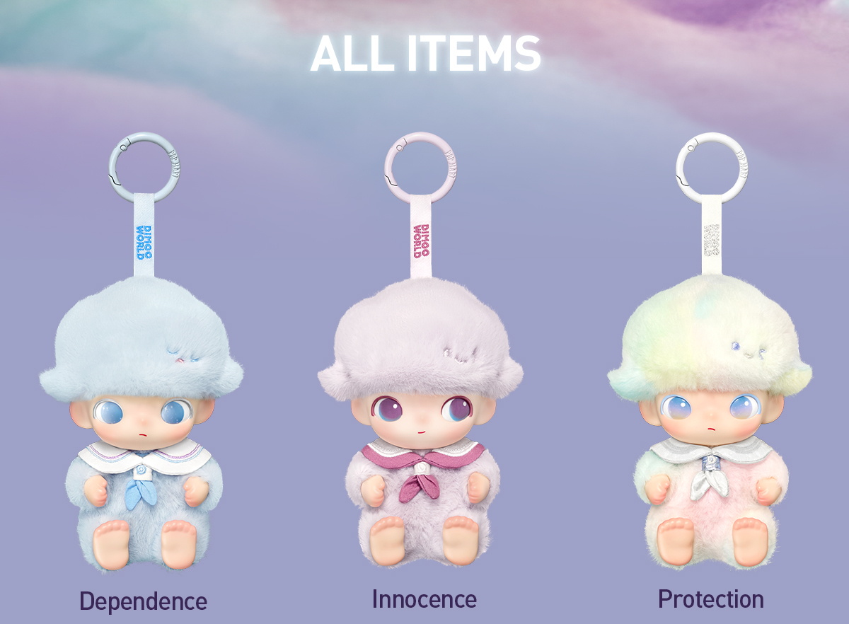 DIMOO Journal of New Life ディムー　アソート DIMOO Journal of New Life Series-Vinyl Plush Pendant Blind Box