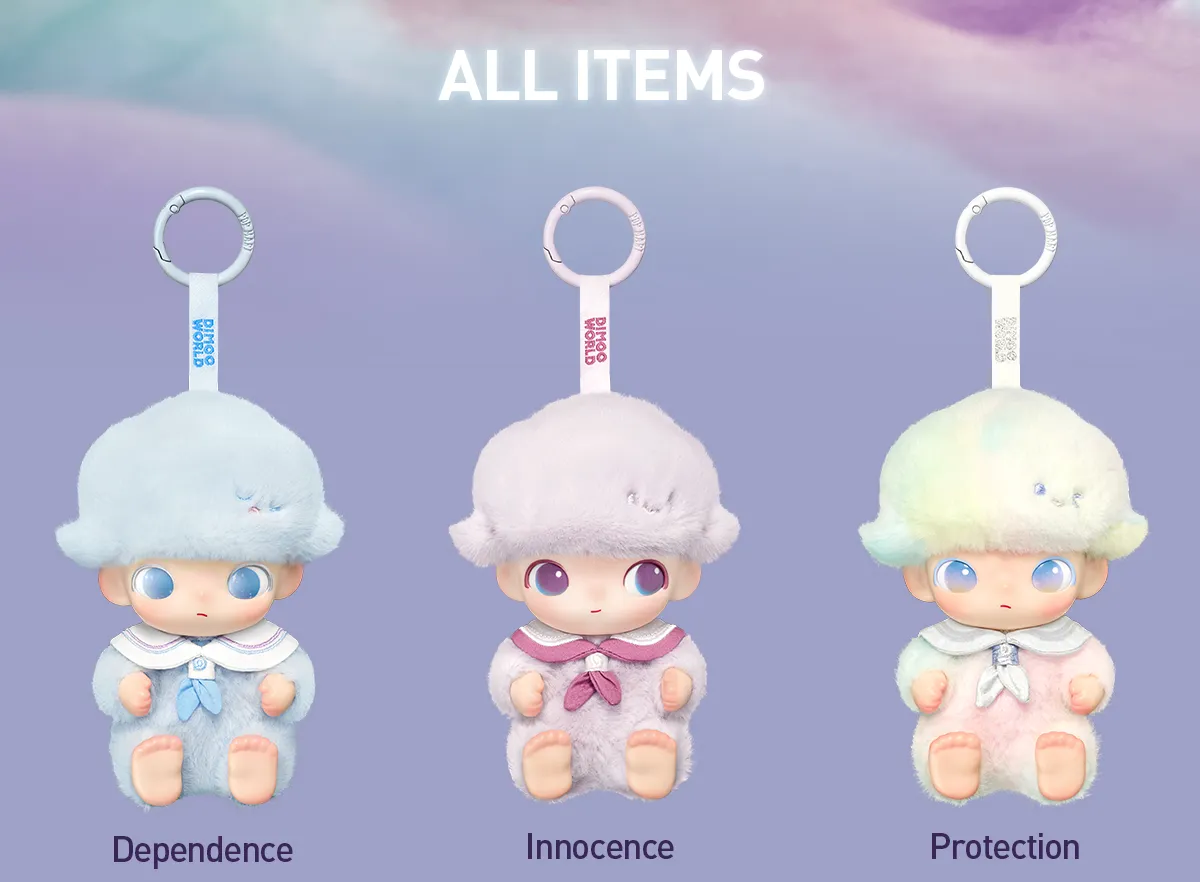DIMOO Journal of New Life Series-Vinyl Plush Pendant Blind Box 