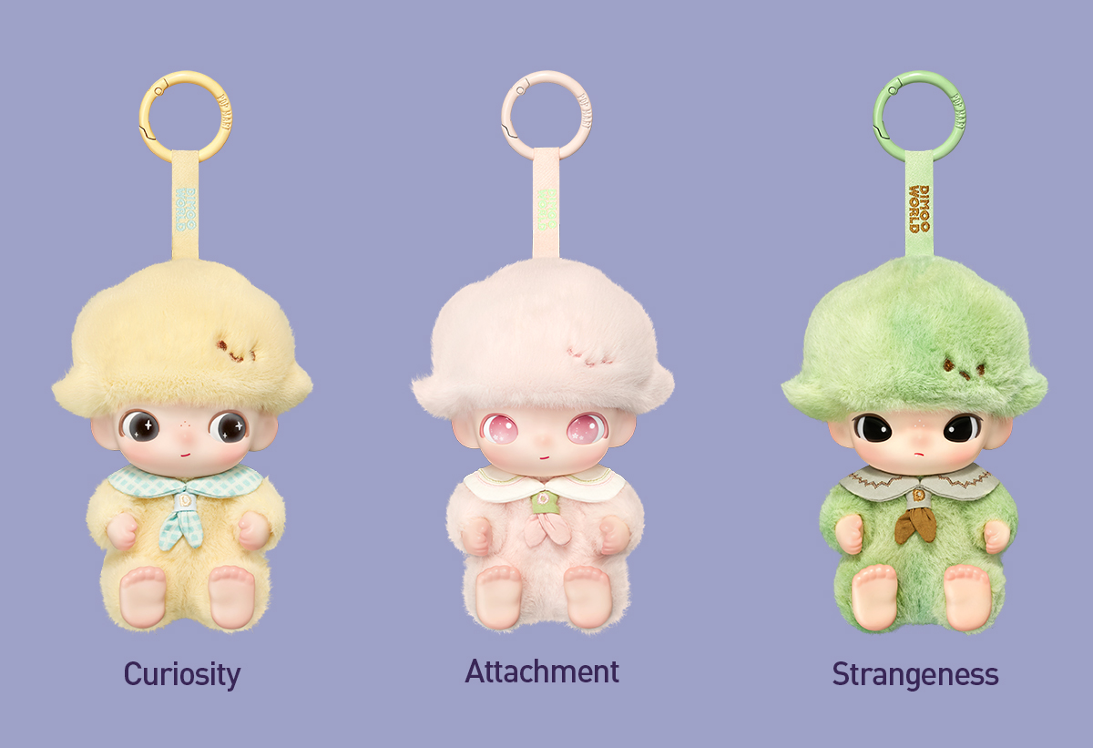 DIMOO Journal of New Life Series-Vinyl Plush Pendant Blind Box