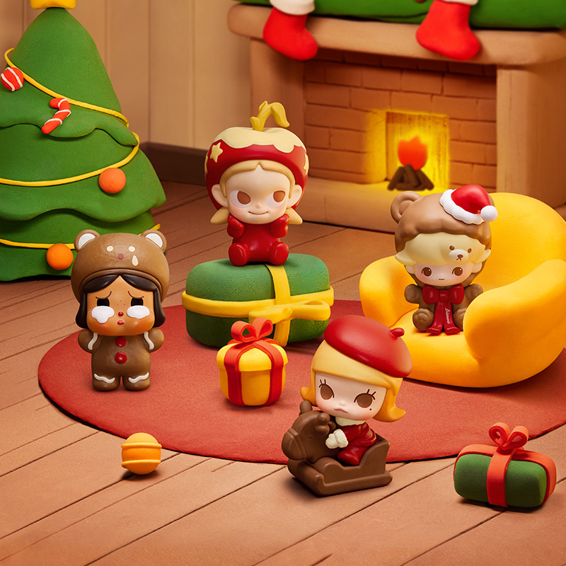 POPMART POPBEAN クリスマスソックスボックスセット POP BEAN Winter Romance Series Box Set - POP MART (Hong Kong, China)
