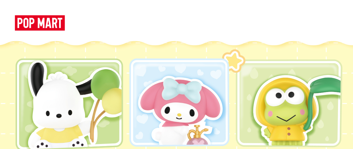 Sanrio characters Sweet Dream Bubble House Series Scene Sets - POP