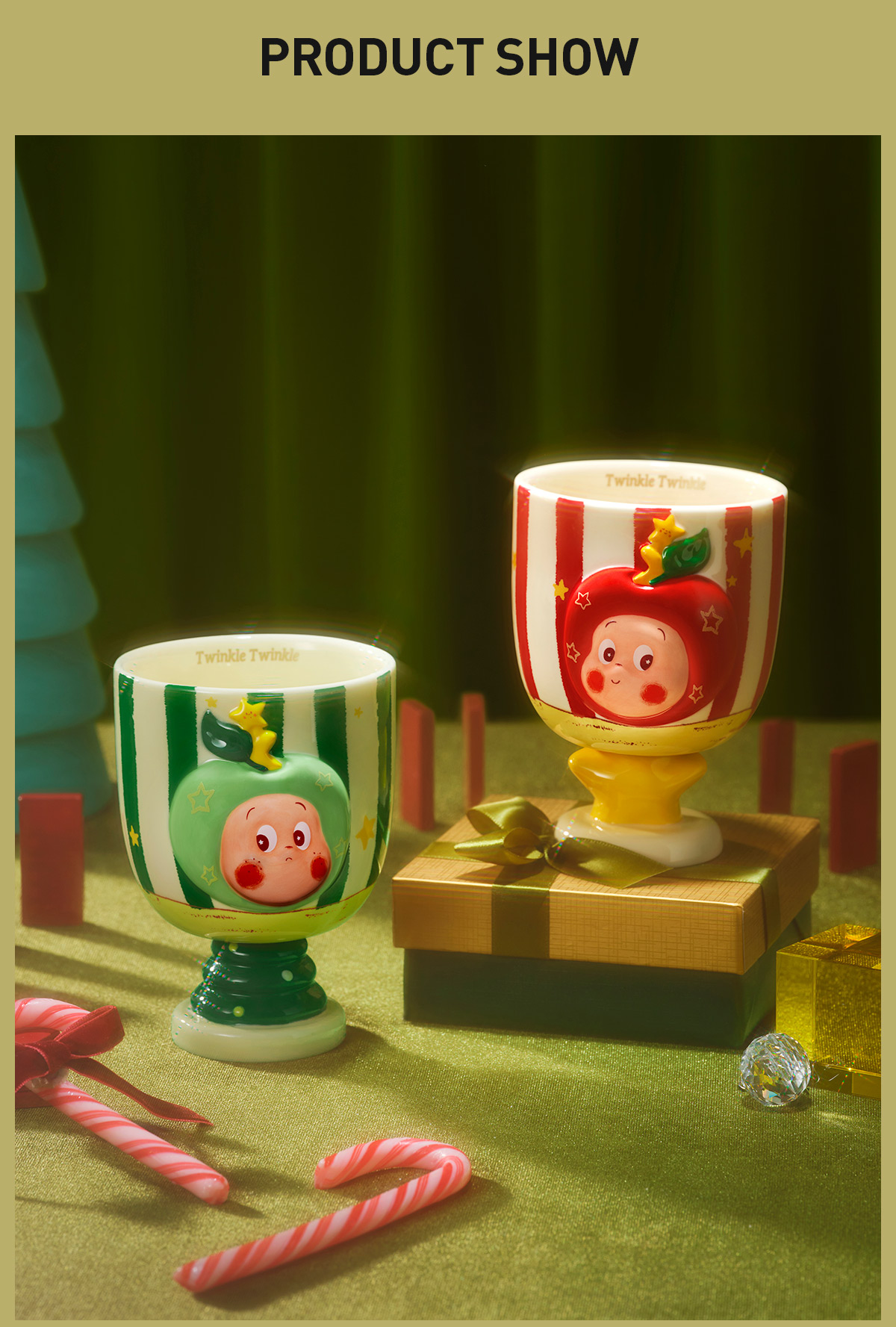 Apple of My Eye Series-Twinkle Twinkle Double-cup Gift Box - POP