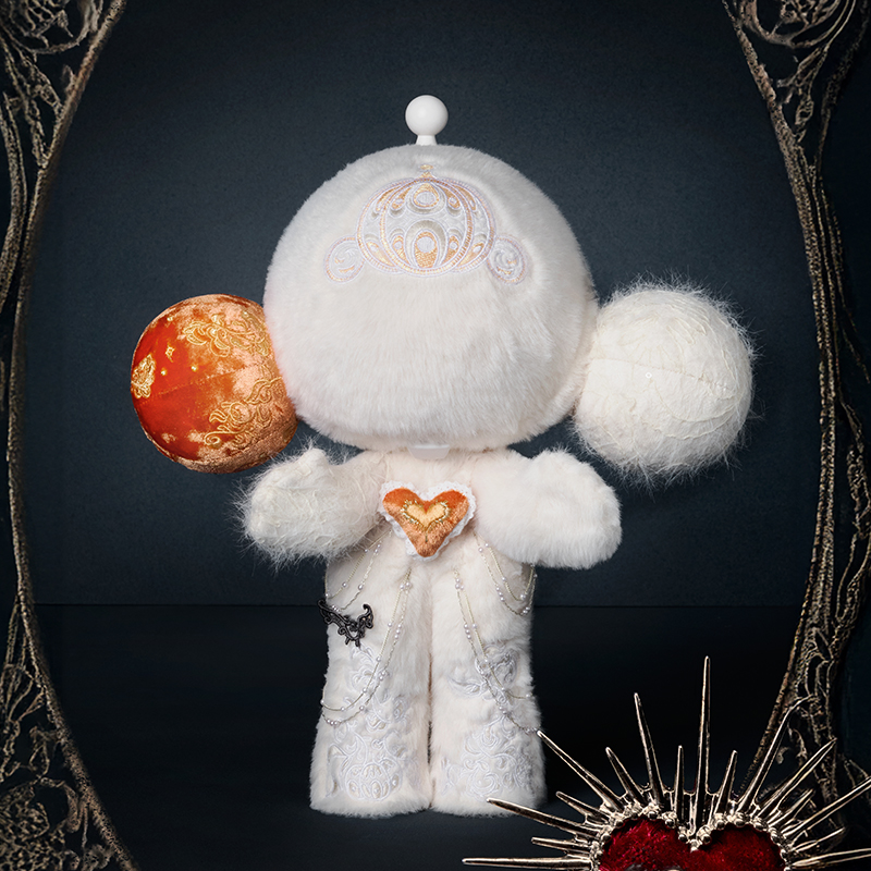 MEGA α SKULLPANDA 400% White Moon - POP MART (Hong Kong, China)