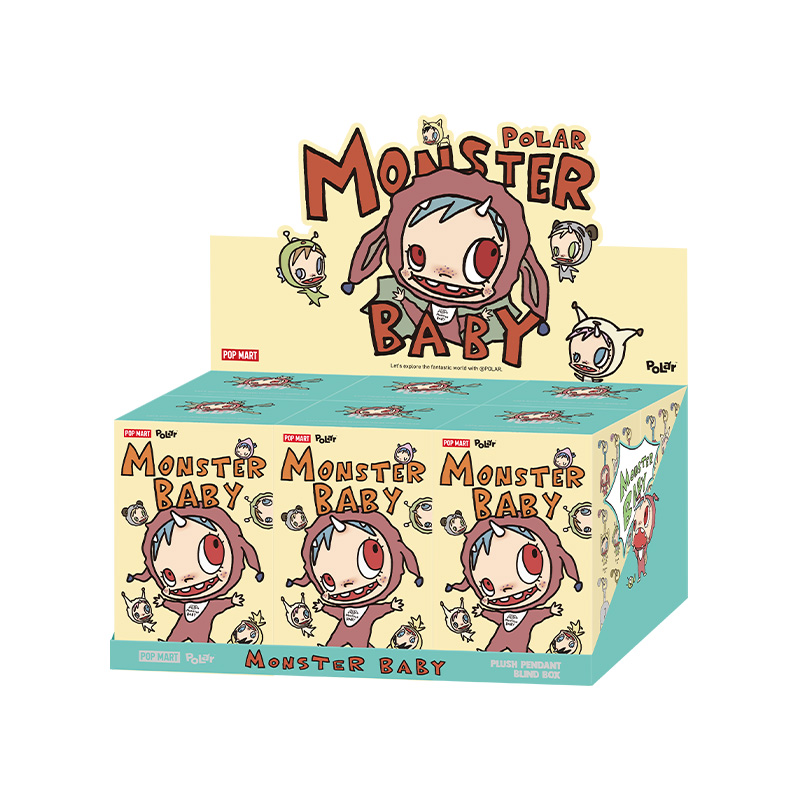 【最終値下げ】POPMART POLAR MONSTER BABY 5点 POLAR-Monster Baby Collection Series Plush Pendant Ver.1 - POP