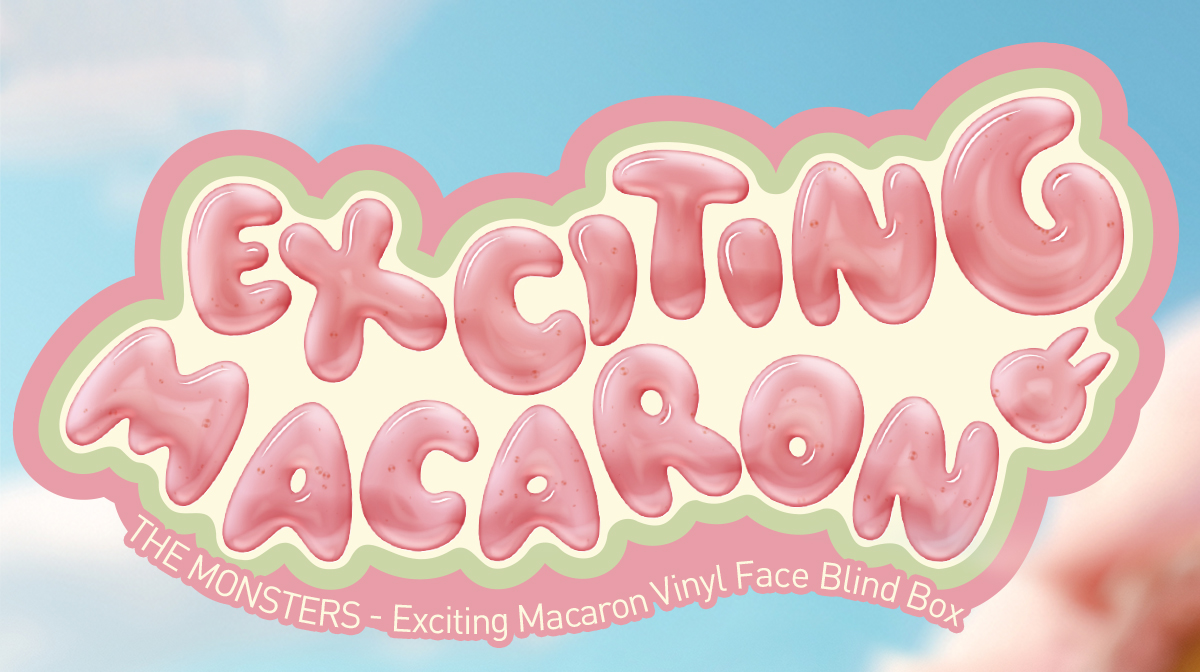 THE MONSTERS - Tasty Macarons Vinyl Face Blind Box (Sesame Bean