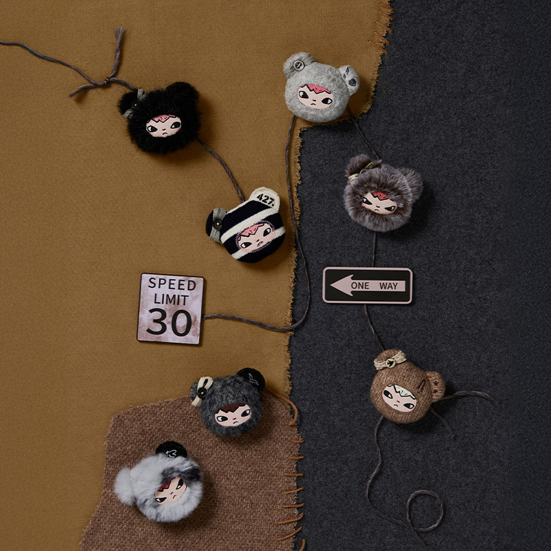 Hirono Road Journal Series-Fridge Magnet Blind Box - POP MART