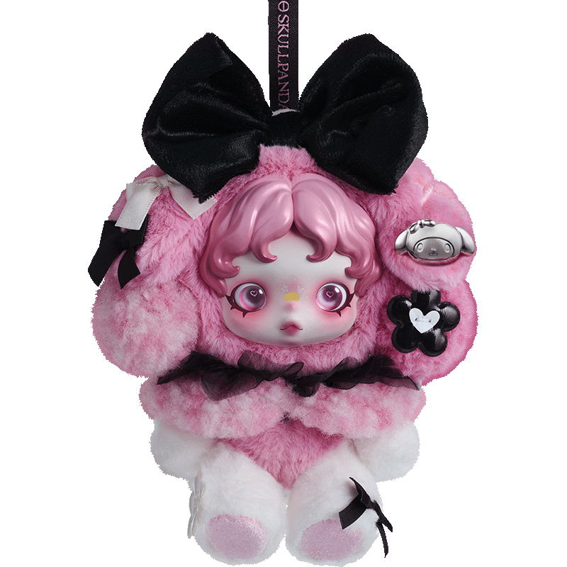 SKULLPANDA × MY MELODY スイートでドリーミー SKULLPANDAがクロミとマイメロディに出会いまし