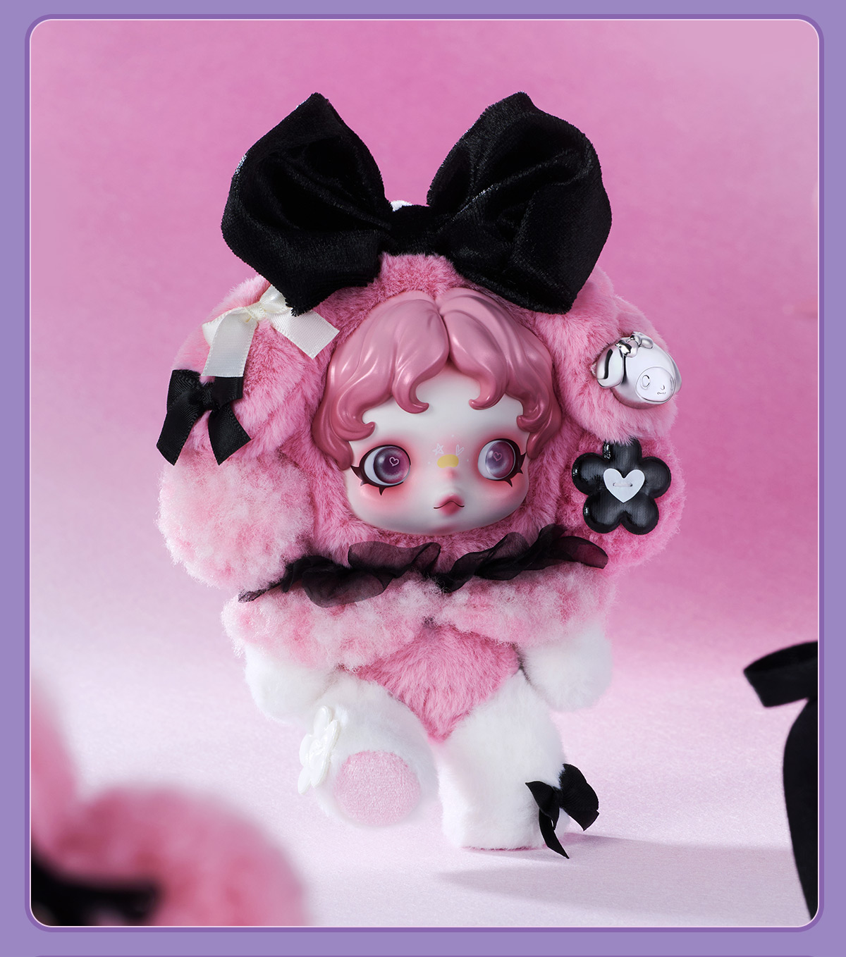 SKULLPANDA × MY MELODY Plush - POP MART (Hong Kong, China)