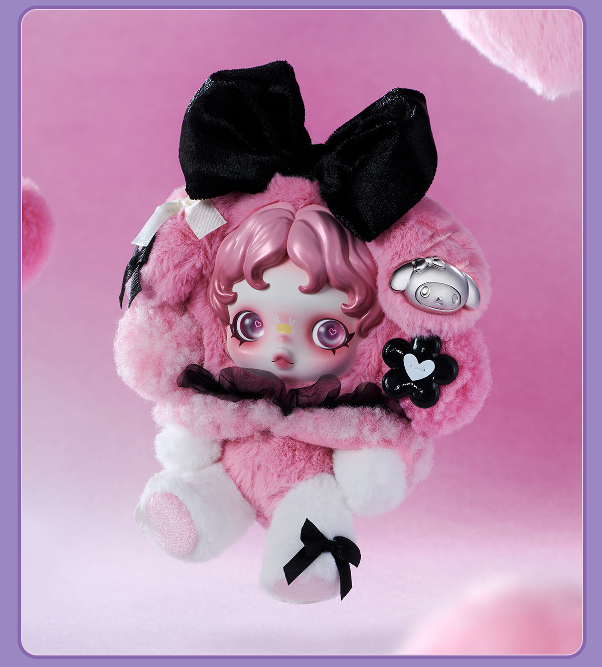 【正規品】KUROMI x SKULLPANDA クロミ 12/26(金)～12/31(水) SKULLPANDA × KUROMI ・SKULLPANDA × MY MELODY