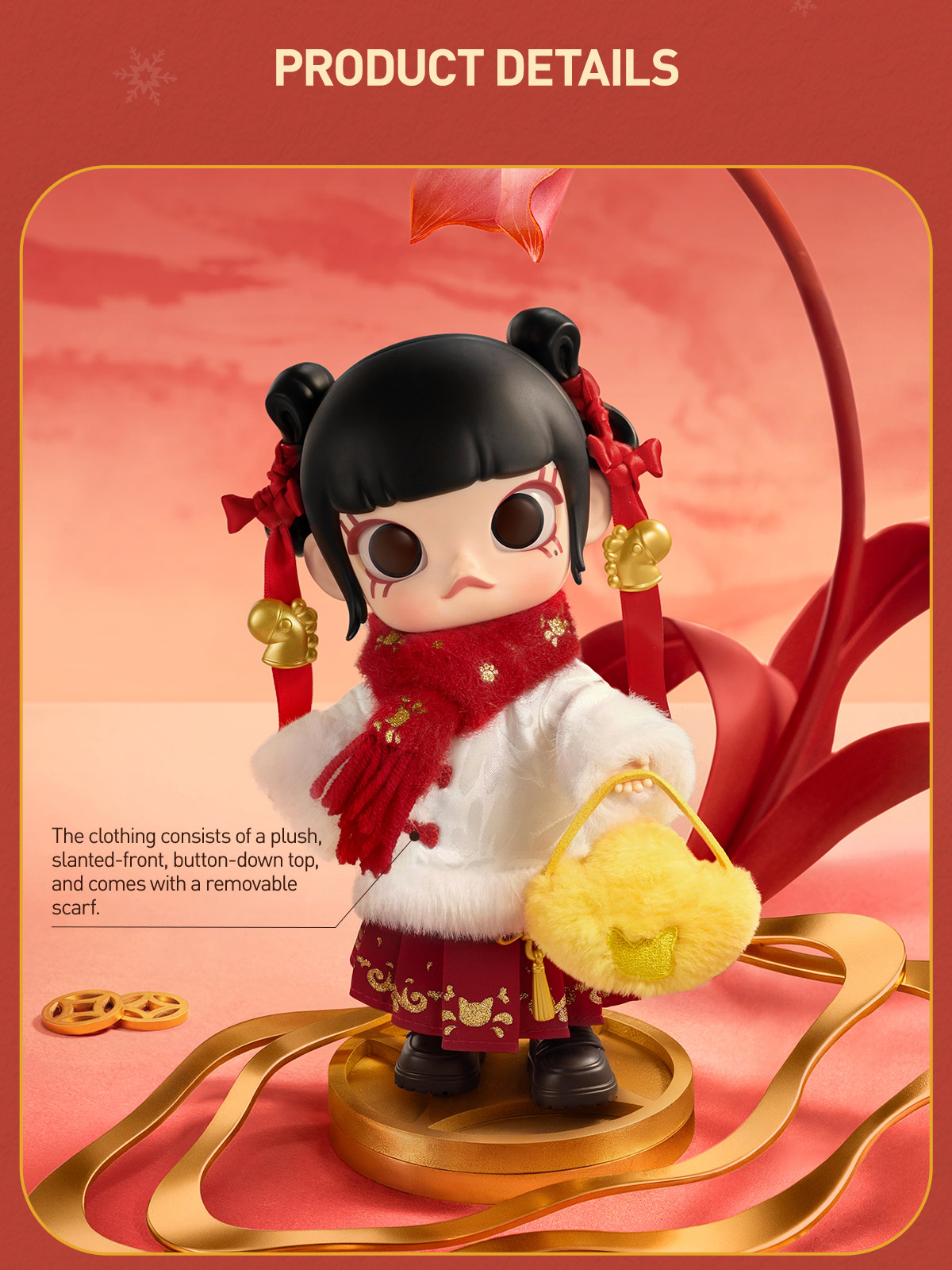 その他 MOLLY Galloping Wealth 1/8 Action Figure MOLLY Galloping Wealth 1/8 Action Figure - POP MART (Hong Kong, China)