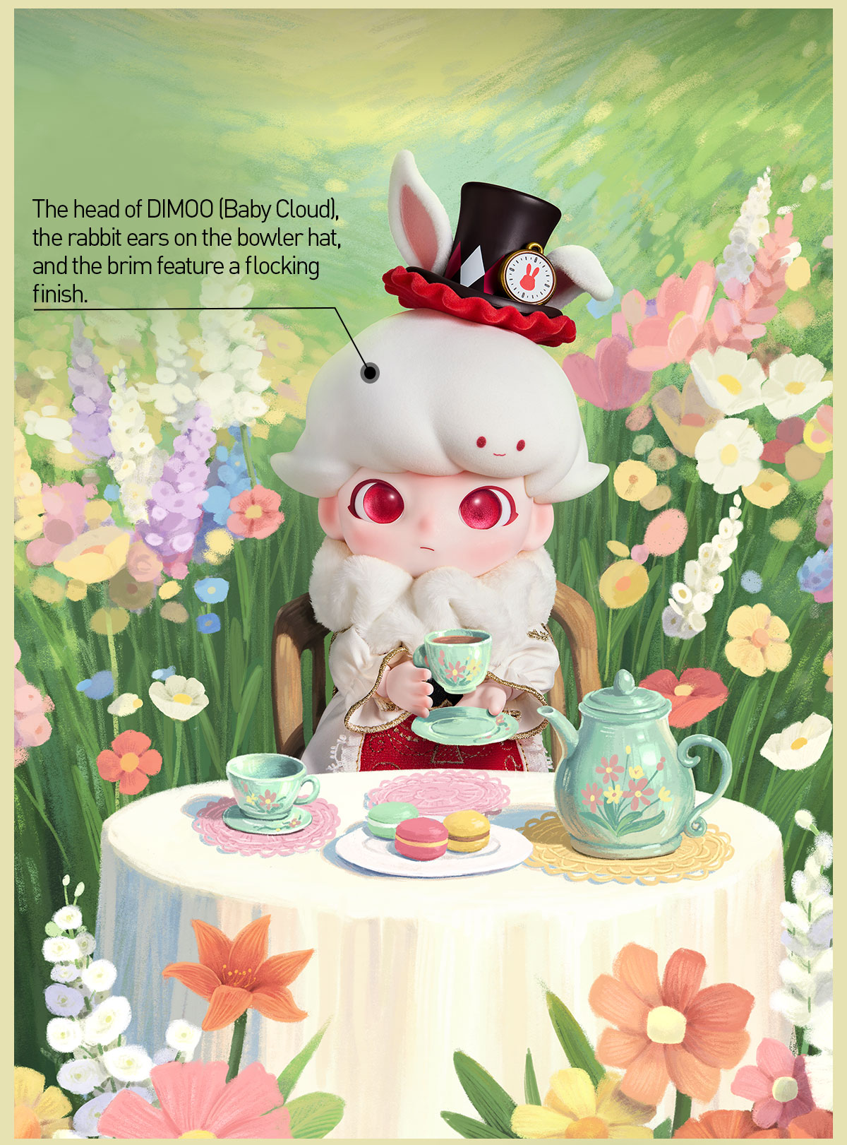 DIMOO Fairy Tale Wonderland 1/8 Action Figure - POP MART (Hong