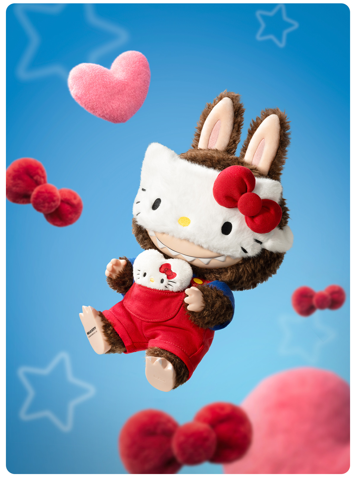 ◾️POPMART THE MONSTERSxHELLO KITTY ぬいぐるみ THE MONSTERS × HELLO KITTY-Vinyl Plush Doll - POP MART (Hong Kong