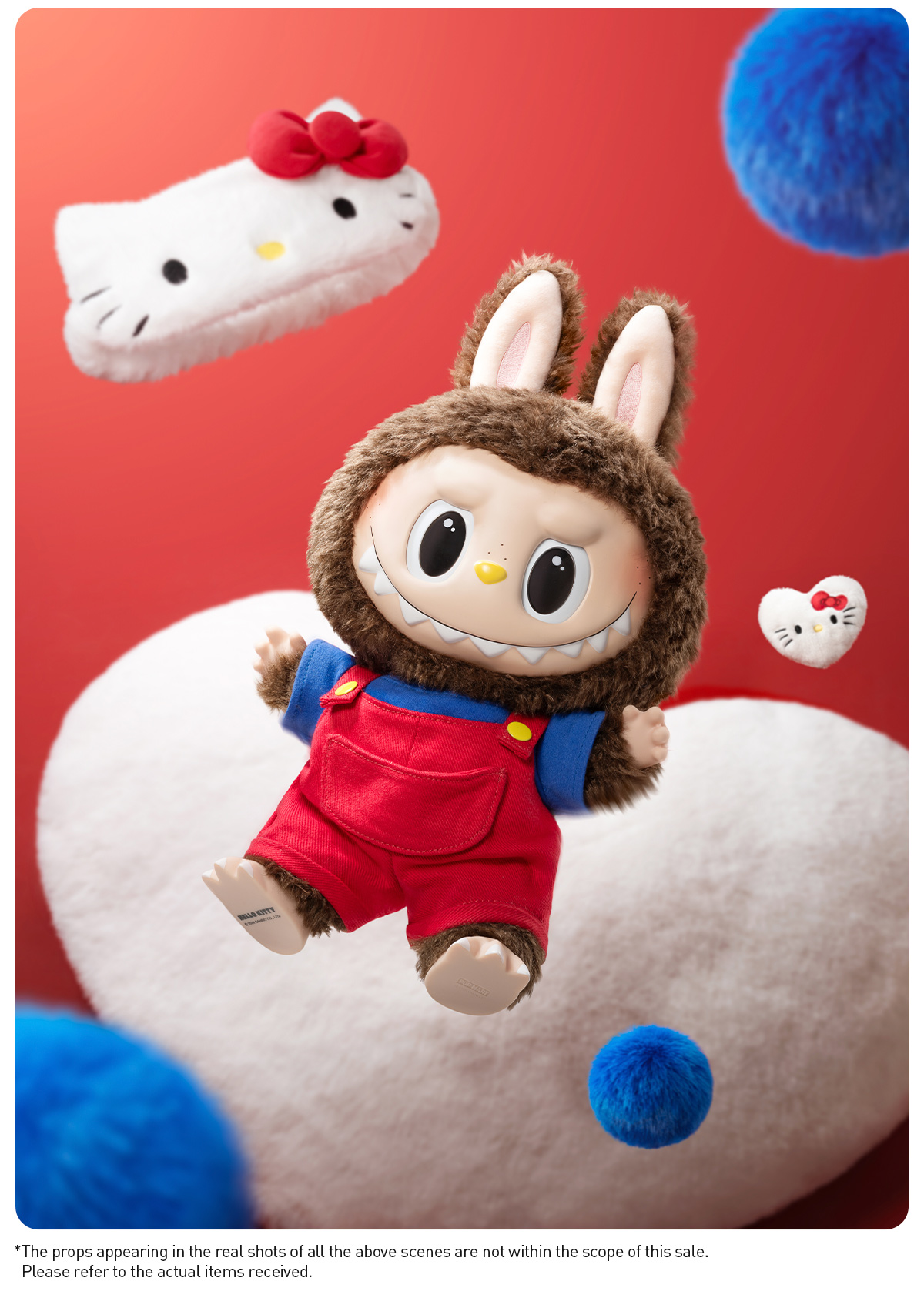 THE MONSTERS × HELLO KITTY-Vinyl Plush Doll - POP MART (Hong Kong