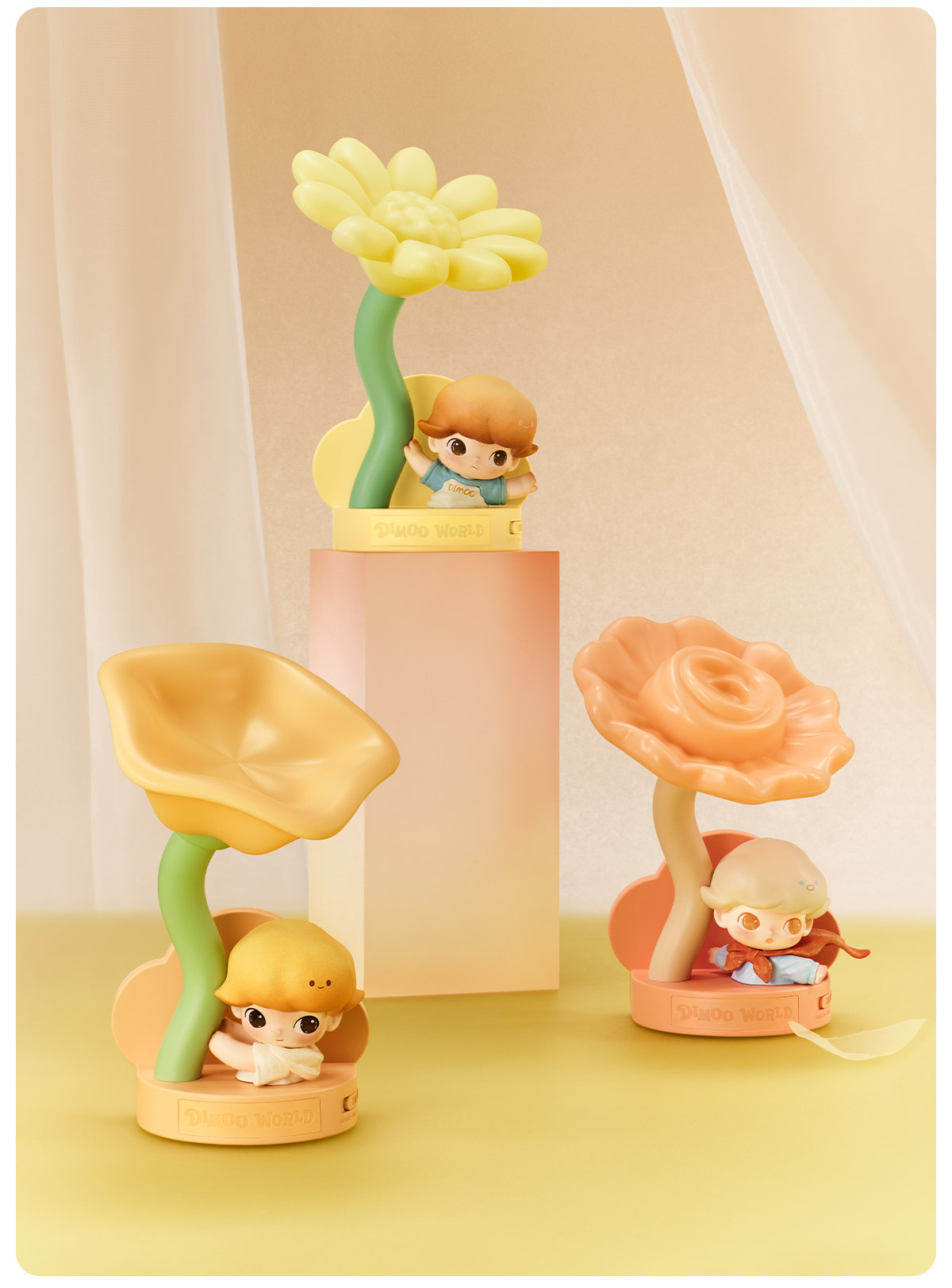 DIMOO Moments in Bloom Series - Sensor-activated Nightlight Blind