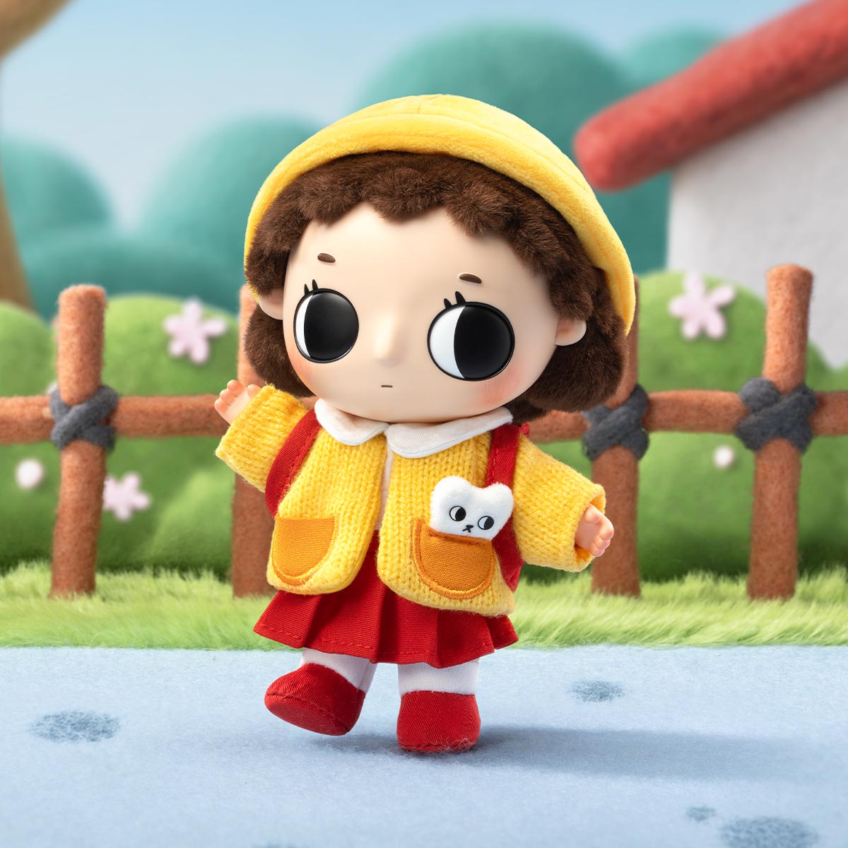 POPMART Nyota X まる子ちゃんぬいぐるみペンダント Nyota × Chibi Maruko Chan Plush Doll Pendant - POP MART (Hong Kong