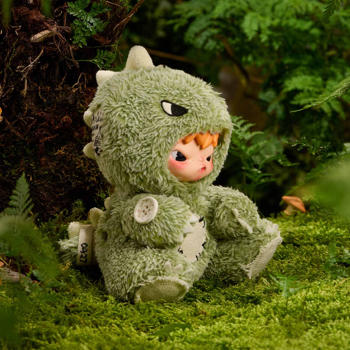 POP MART Hirono Dino ぬいぐるみキーホルダー Hirono Dino Plush Doll Pendant - POP MART (Hong Kong, China)