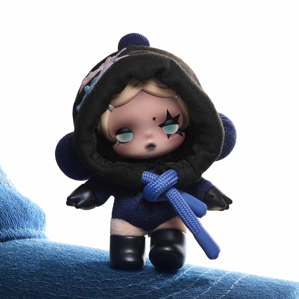 θ SKULLPANDA Off Mode Series Plush Doll Pendant - POP MART (Hong