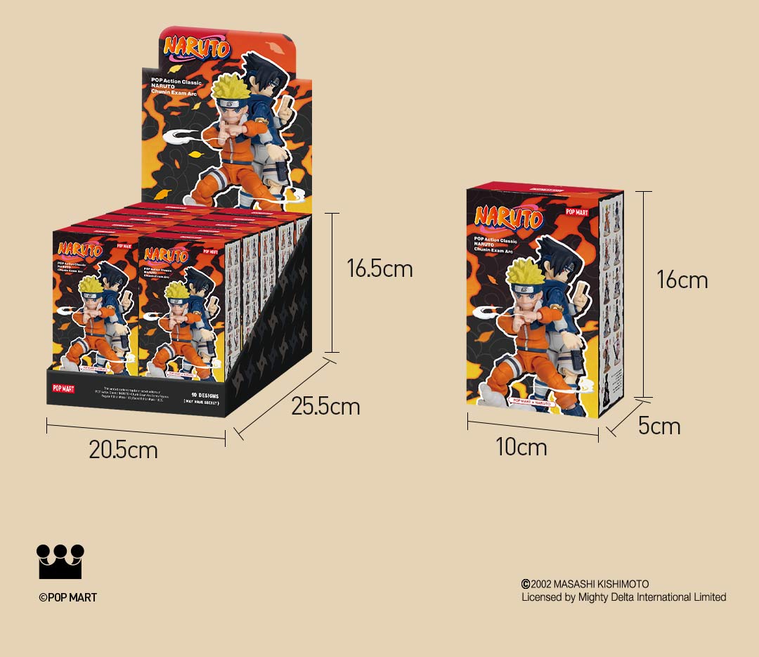 POP Action Classic 火影忍者‑中忍考試篇系列手辦